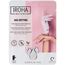 Mascarilla para Manos Iroha Antiedad Ácido Hialurónico (9 ml)