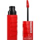 shimmer lipstick Maybelline Superstay Vinyl Link 25-red-hot