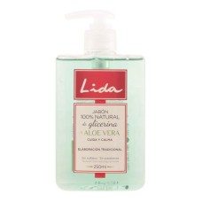 Jabón de Manos de Glicerina y Aloe Vera Lida (250 ml)