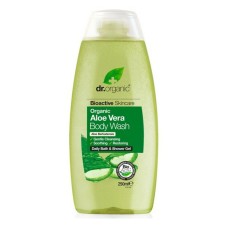 Moisturising Bath Gel with Aloe Vera Bioactive Organic Dr.Organic (250 ml)