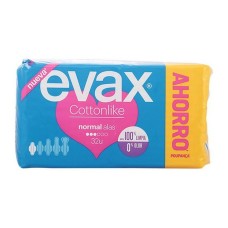 Compresas Normales con Alas Cottonlike Evax