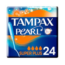 Pack de Tampones Pearl Super Plus Tampax Tampax Pearl (24 uds) 24 uds