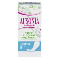 Salvaslip Normal ORGANIC Ausonia Ausonia Organic (28 uds) 28 Unidades