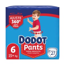 Pañales Desechables Dodot Dodot Pants 15+ kg Talla 6 27 Unidades