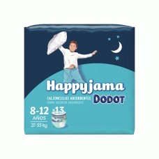 Pañales Desechables Dodot Happyjama 8-12 Años Talla 8 13 Unidades Calzoncillos