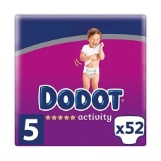 Pañales Desechables Dodot Dodot Activity Talla 5 52 Unidades 11-16 kg