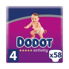 Pañales Desechables Dodot Dodot Activity 9-14 kg 58 Unidades