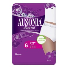 Compresas para Incontinencia Ausonia Discreet Grande (8 uds)