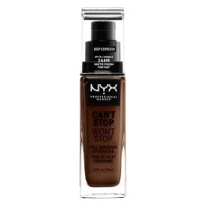 Base de Maquillaje Cremosa NYX Can't Stop Won't Stop deep espresso (30 ml)