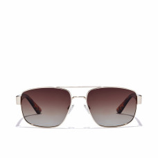 Gafas de Sol Unisex Hawkers Falcon Plateado Dorado Marrón Polarizadas (Ø 48 mm)