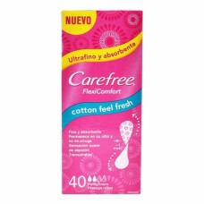 Salvaslip Transpirable Flexicomfort Carefree Carefree (40 pcs) 40 unidades