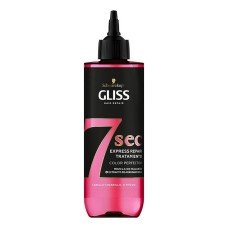 Mascarilla Capilar Reparadora Schwarzkopf Gliss 7 Sec Color Perfector (200 ml)