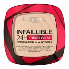 Base de Maquillaje en Polvo Infallible 24h Fresh Wear L'Oreal Make Up AA186600 (9 g)