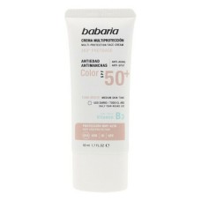 Anti Brown Spot Sun Cream Multi-Protection Color Babaria Spf 50+ (50 ml)