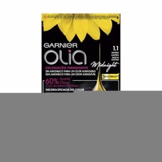 Permanent Dye Olia 1,10 Black Sapphire Garnier Ammonia-free (4 Pieces)