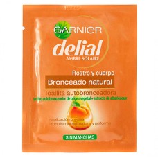 Self-bronzing towelettes Delial Bronceado Natural (1 ud) 5,6 ml