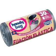 Bolsas de Basura Albal Handy Bag Fijacion Elastica 30 L (15 Unidades)