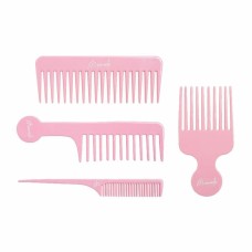 Set de Peluquería Mermade 4 Piezas Rosa