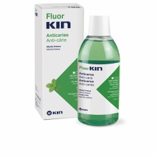 Enjuague Bucal Kin Fluorkin Menta Anticaries 500 ml