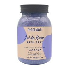 Sales de Baño Flor de Mayo Sal De Baño 650 g Lavanda