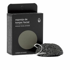 Esponja Facial Naturbrush Konjac Carbón activo