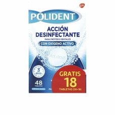 Tabletas Limpiadoras para Dentaduras Postizas Polident   48 Unidades