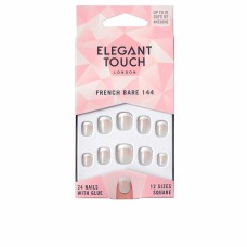 Uñas Postizas Elegant Touch French Xs 24 Piezas (24 uds)