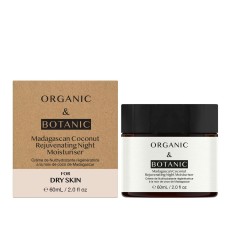 Anti-Ageing Night Cream Organic & Botanic Madagascan Coconut (60 ml)