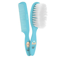 Set de Peluquería Infantil Beter Peine Bebe Azul 2 Piezas (2 Unidades)