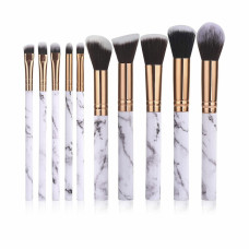 Brocha de Maquillaje ACCESSOIRE BEAUTÉ (10 Unidades)
