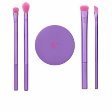 Set de Brochas de Maquillaje Real Techniques Brow Styling Fucsia 5 Piezas