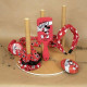Cepillo Desenredante Disney   Rojo Mickey Mouse 7 x 9 x 4 cm