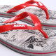 Men's Flip Flops Marvel Red Grey