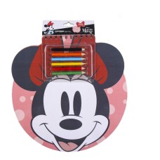 Set de Papelería Minnie Mouse Cuaderno (30 x 30 x 1 cm)