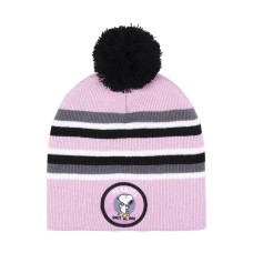 Gorro Infantil Snoopy Rosa (Talla única)