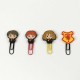 Clips Harry Potter 4 Units Rubber Plastic