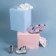 Botas Casual Infantiles Frozen Luces LED Azul