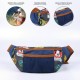 Belt Pouch Mickey Mouse Blue (27 x 15 x 9 cm)