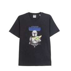 Men’s Short Sleeve T-Shirt The Mandalorian Black