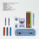 Stationery Set Stitch Blue 24 Pieces