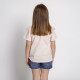 Camiseta de Manga Corta Infantil Peppa Pig Rosa claro