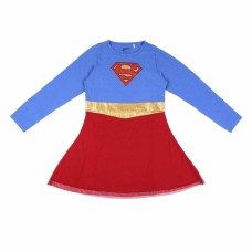 Vestido Superman Azul Rojo