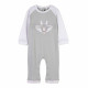 Baby's Long-sleeved Romper Suit Looney Tunes Grey