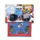 Sunglasses and Wallet Set The Avengers 2 Pieces Blue