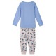 Pijama Infantil Stitch Azul