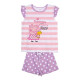 Pijama de Verano Peppa Pig Rosa Morado