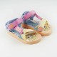Sandalias Infantiles Frozen Azul