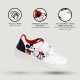 Zapatillas Deportivas Infantiles Mickey Mouse Velcro Blanco