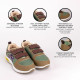Zapatillas Deportivas con LED Jurassic Park Velcro Verde