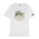 Camiseta de Manga Corta Infantil The Mandalorian Blanco